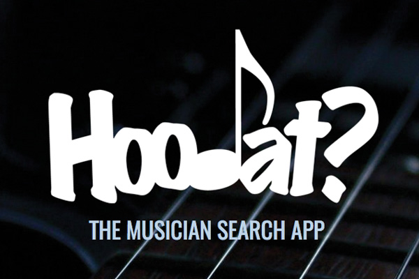 Logo for web application Hoodat