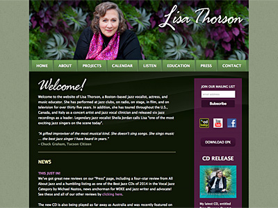 Lisa Thorson Website