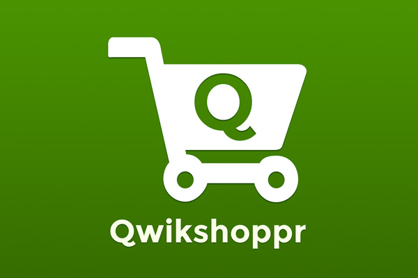 Logo for mobile application Qwikshoppr