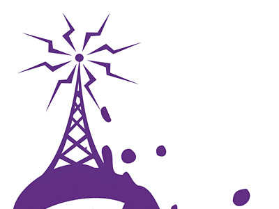 T-shirt design for the Berklee Internet Radio Station